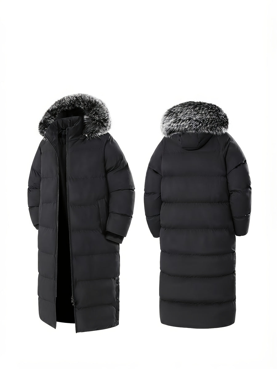 Manteau long, coupe-vent, à capuche, photo 13
