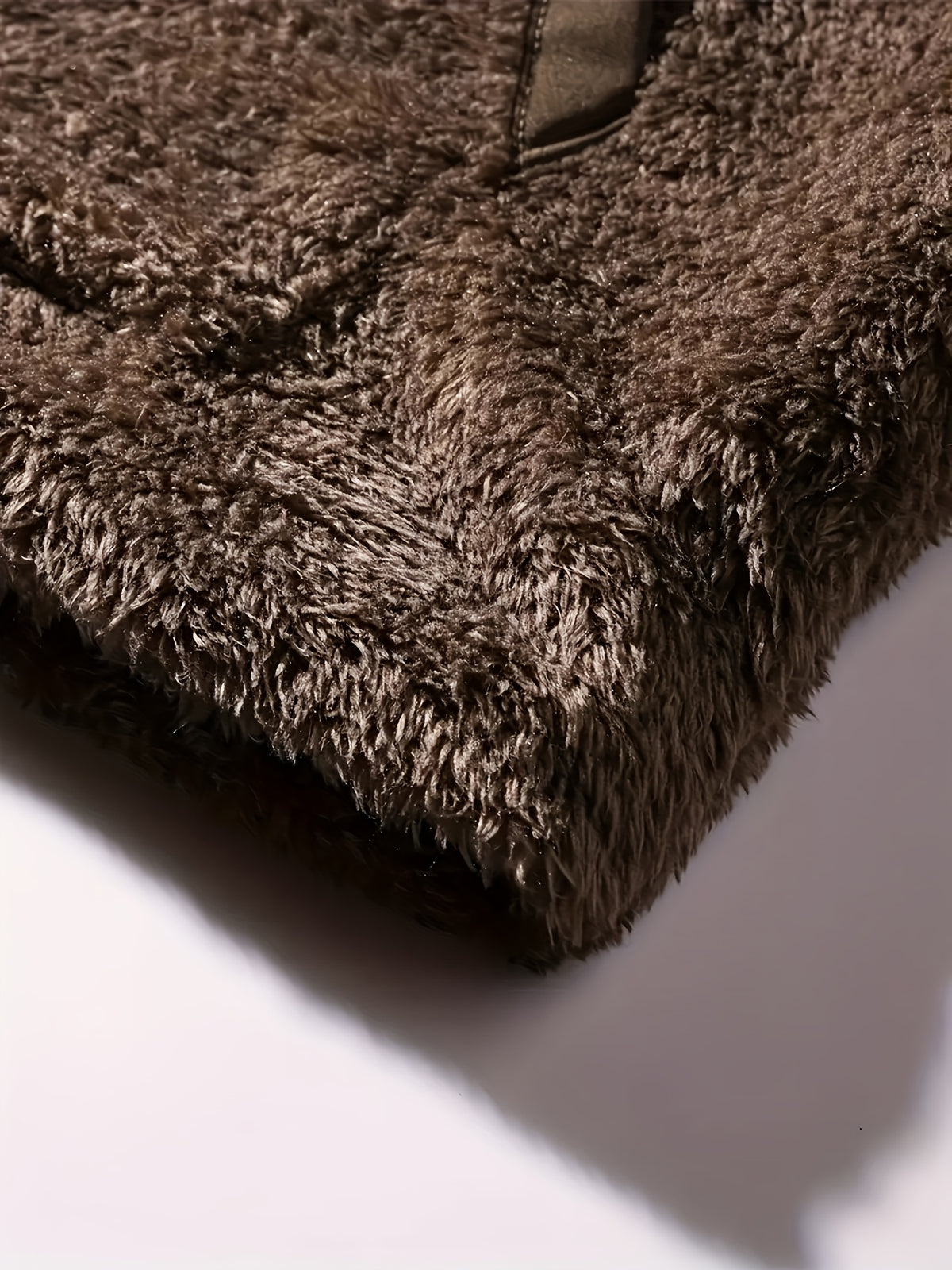 Veste pour homme, à capuche, brun jaunâtre