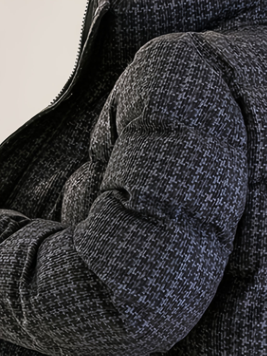Manteau matelassé pour homme, à col montant, modele 3