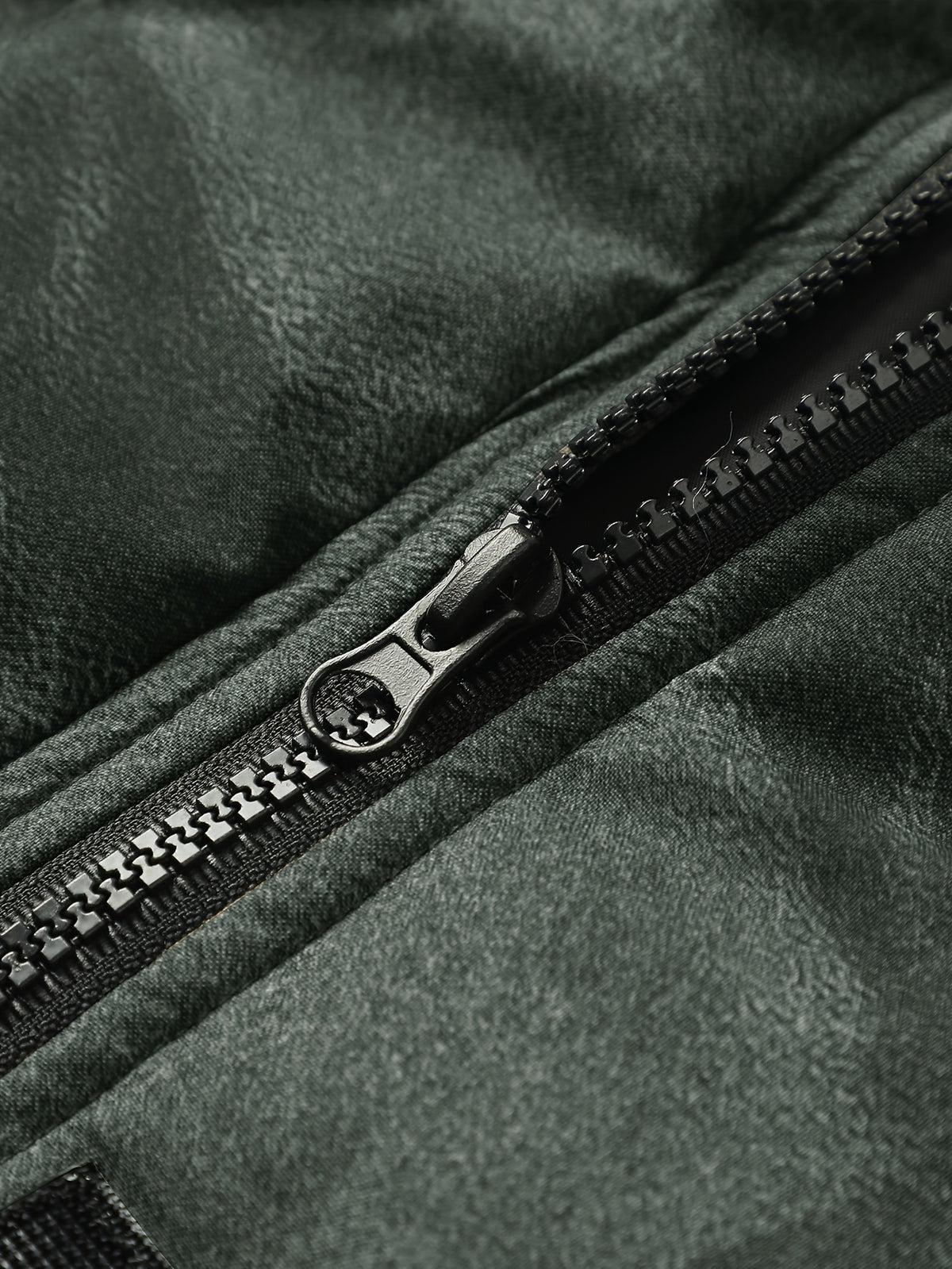Veste pour homme, coupe-vent, à capuche, vert olive