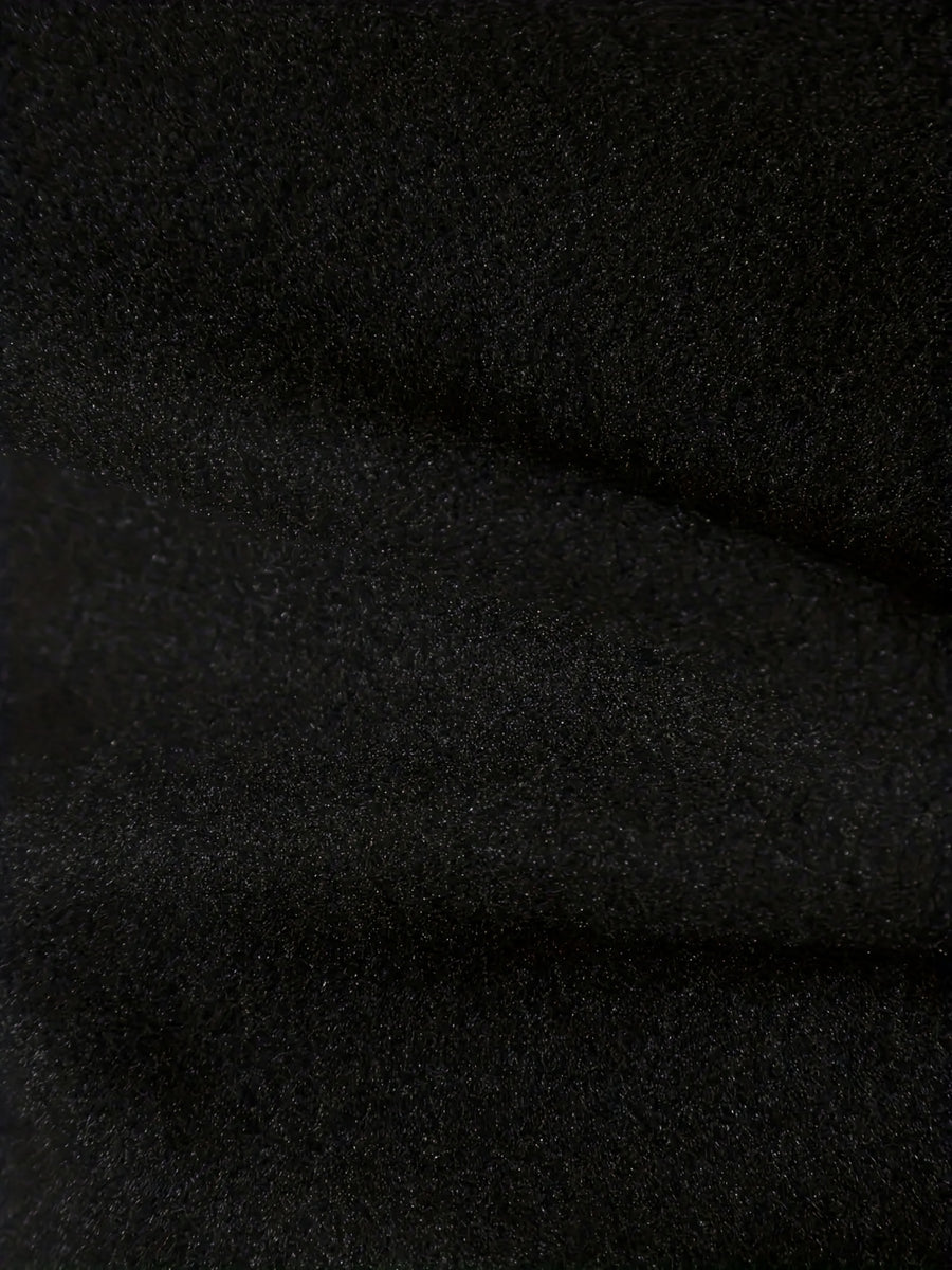 Manteau, polaire, à revers, détail du vêtement