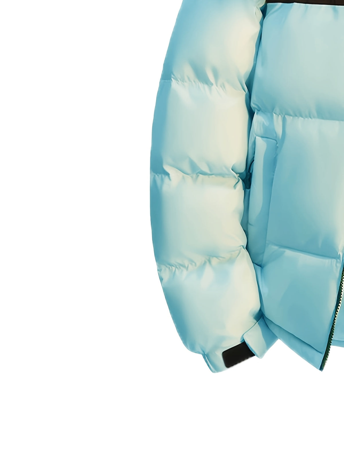 Veste matelassée pour homme, capuche amovible