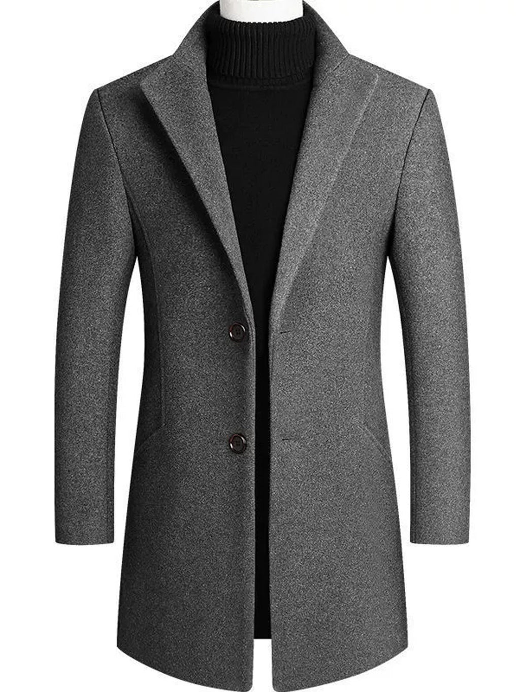 Manteau, 25 % laine, tweed, gris, photo 12