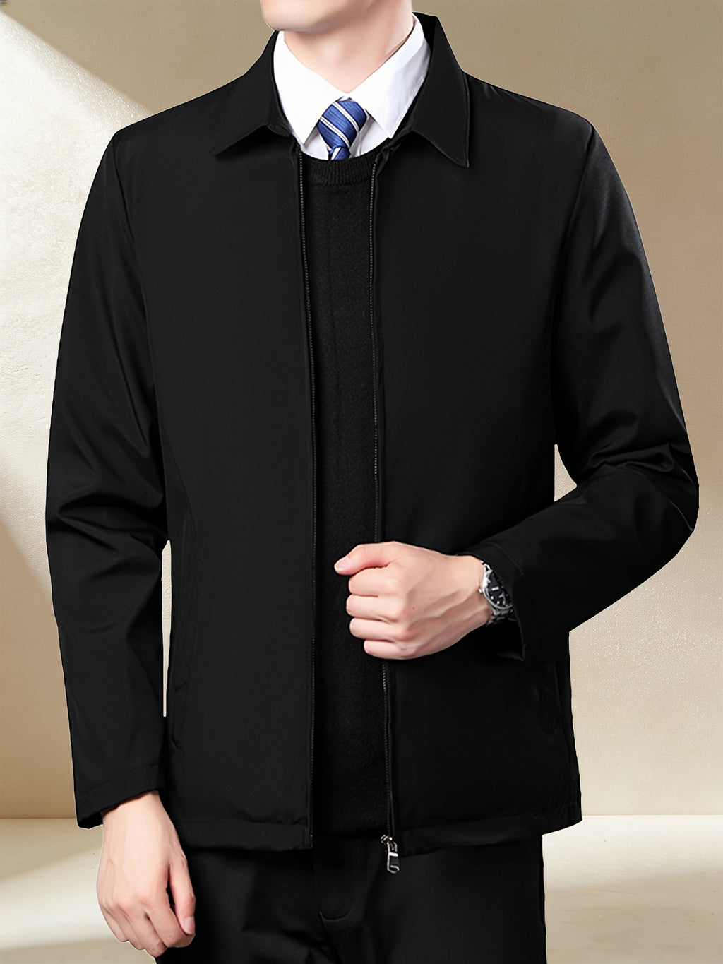 Veste, à revers, printemps/automne, détail du vêtement