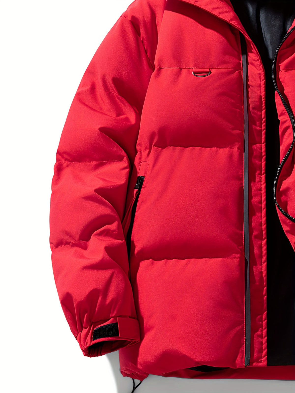 Veste pour homme, à capuche, couleur café