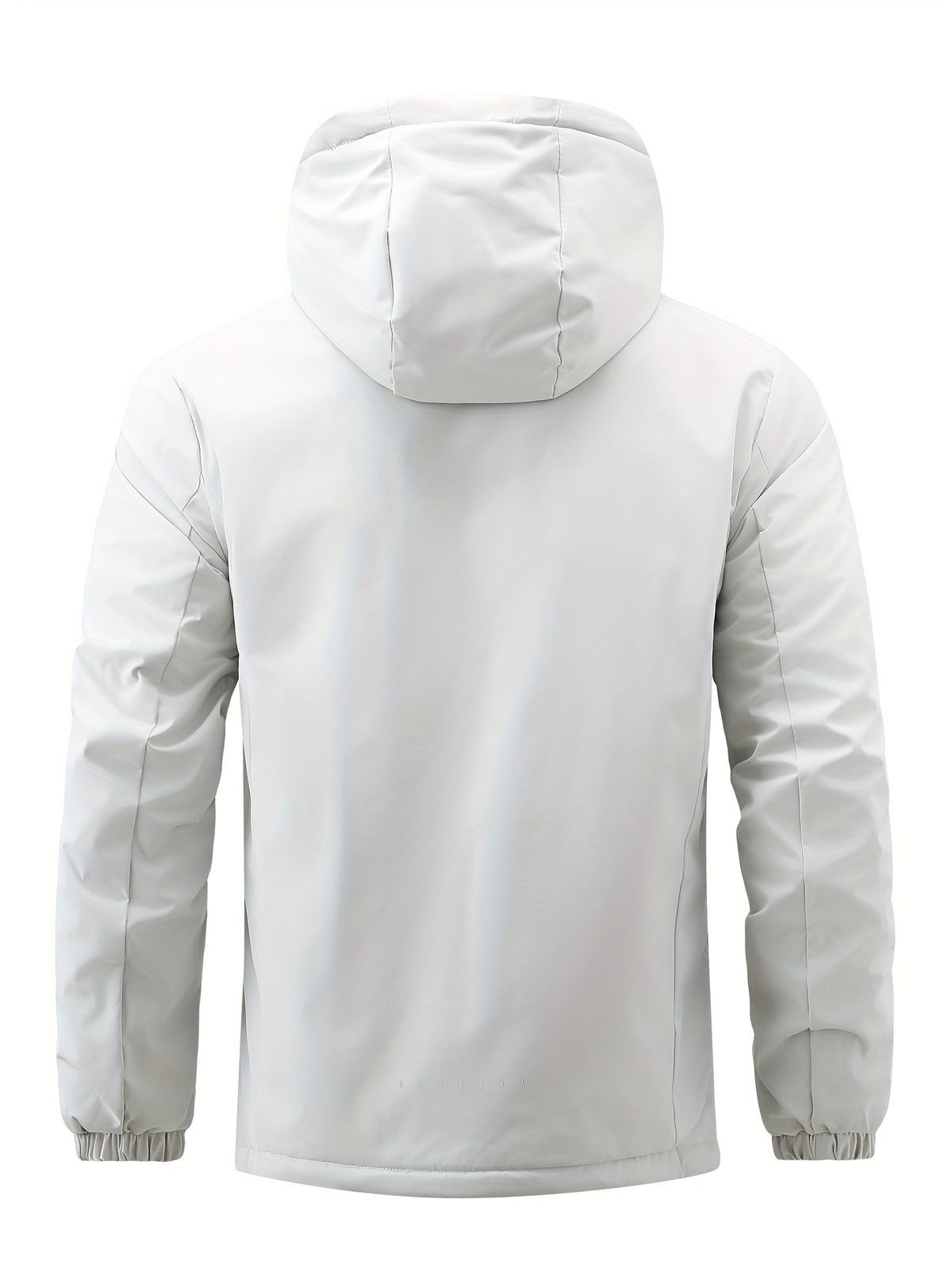 Veste pour homme, polaire, à capuche, col montant