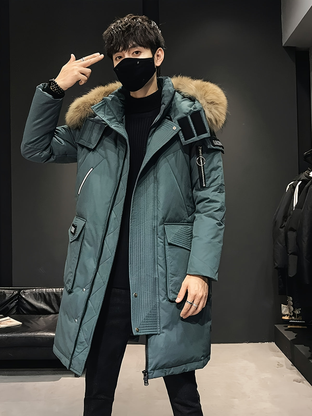 Veste matelassée, à capuche, modele 4, photo 4 Image