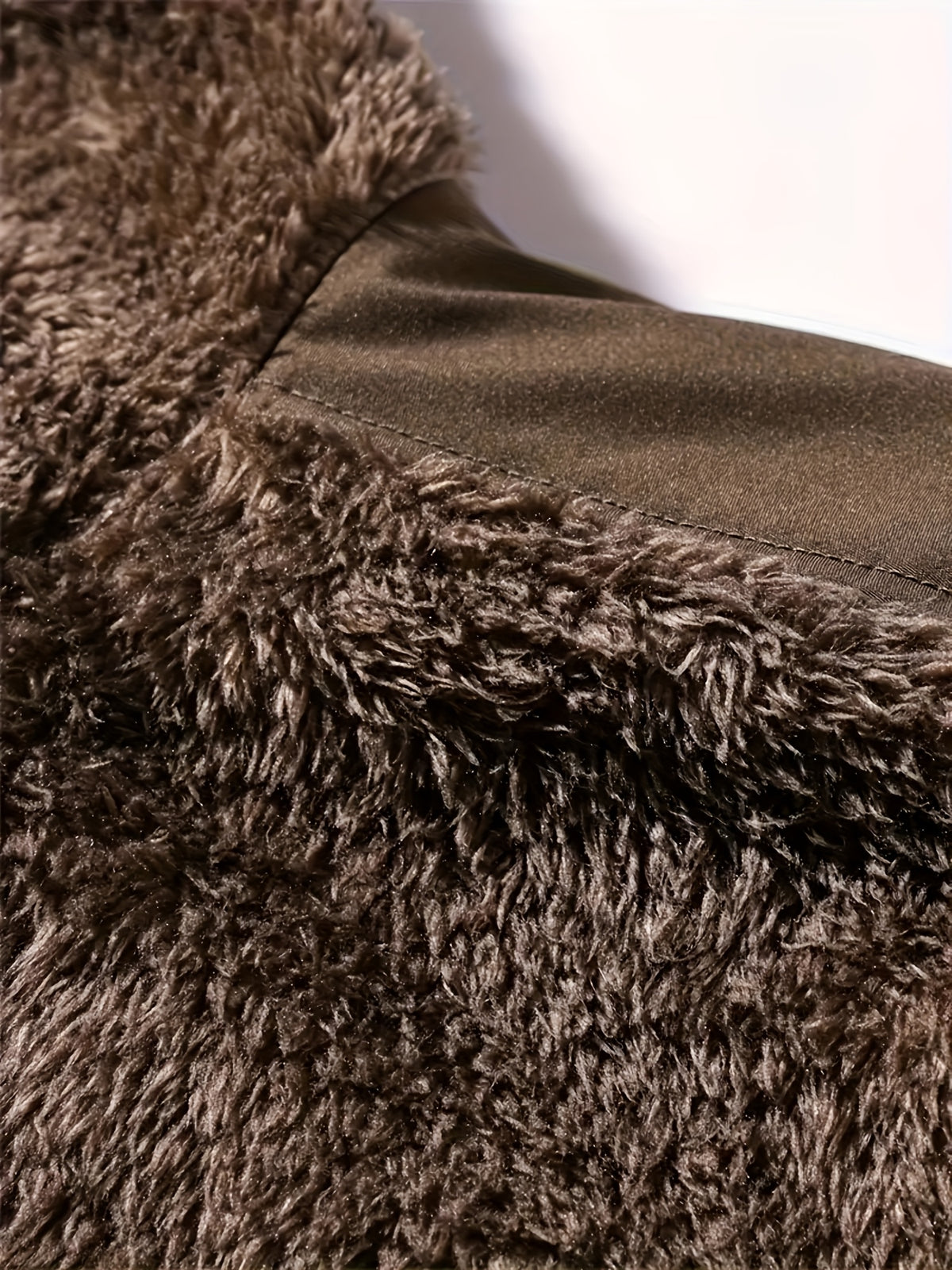 Veste pour homme, à capuche, brun jaunâtre