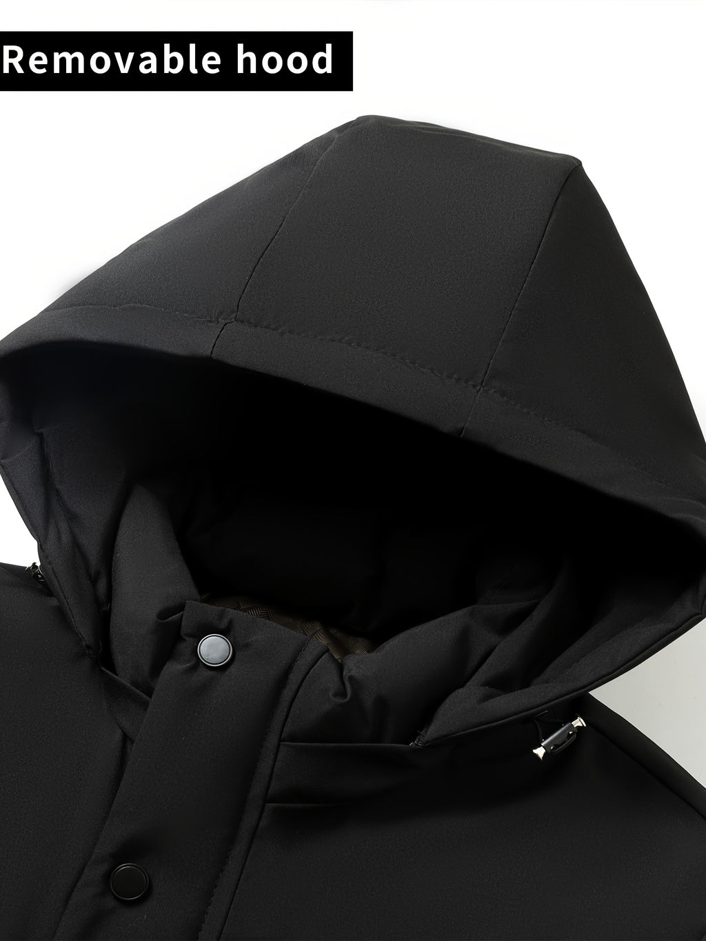 Veste pour homme, polaire, à col montant, kaki