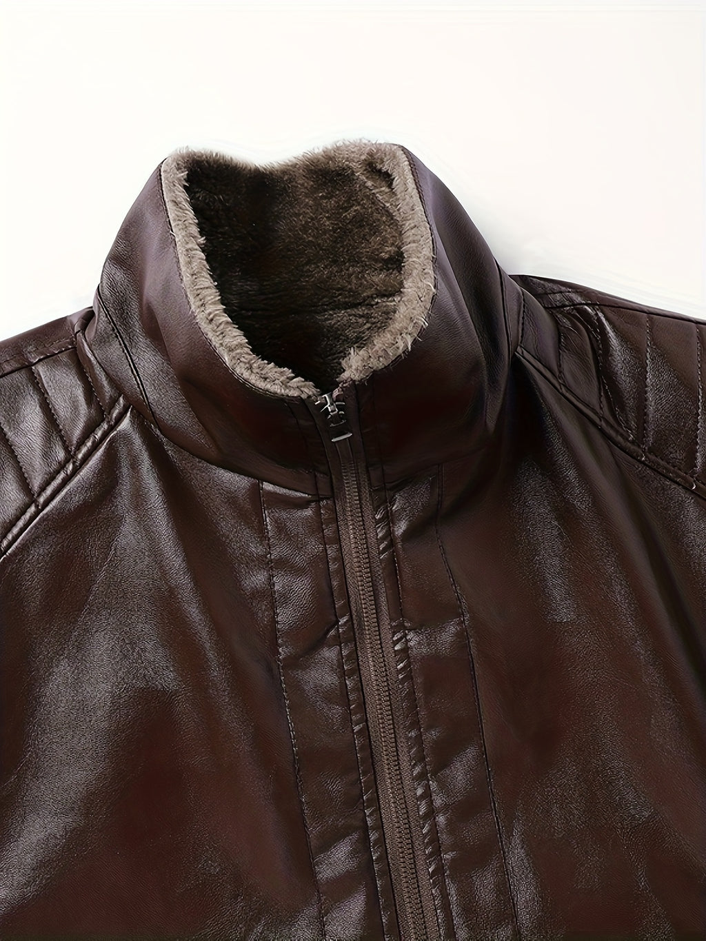 Veste matelassée, polaire, détail du vêtement