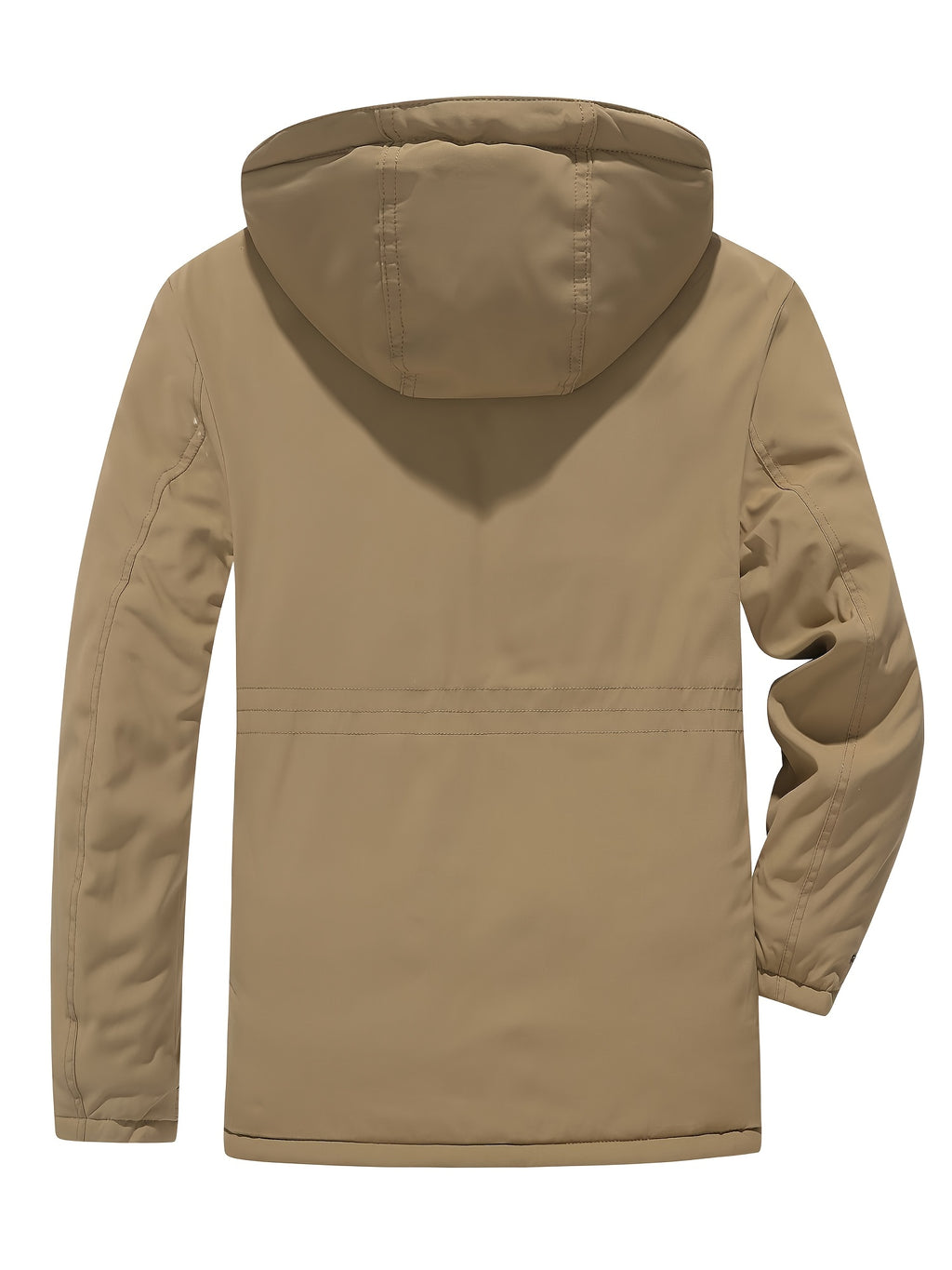 Veste long pour homme, coupe-vent, à capuche