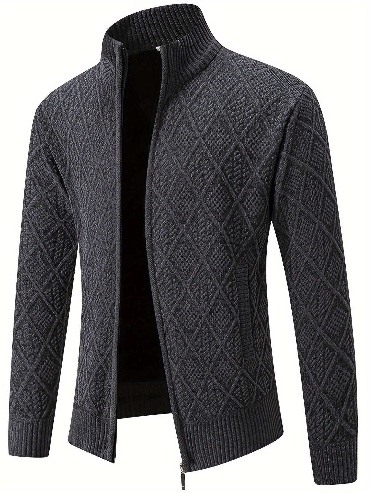 Manteau pour homme, à col montant