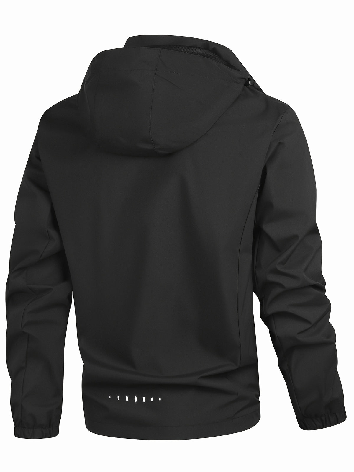 Veste pour homme, polaire, à capuche, col montant