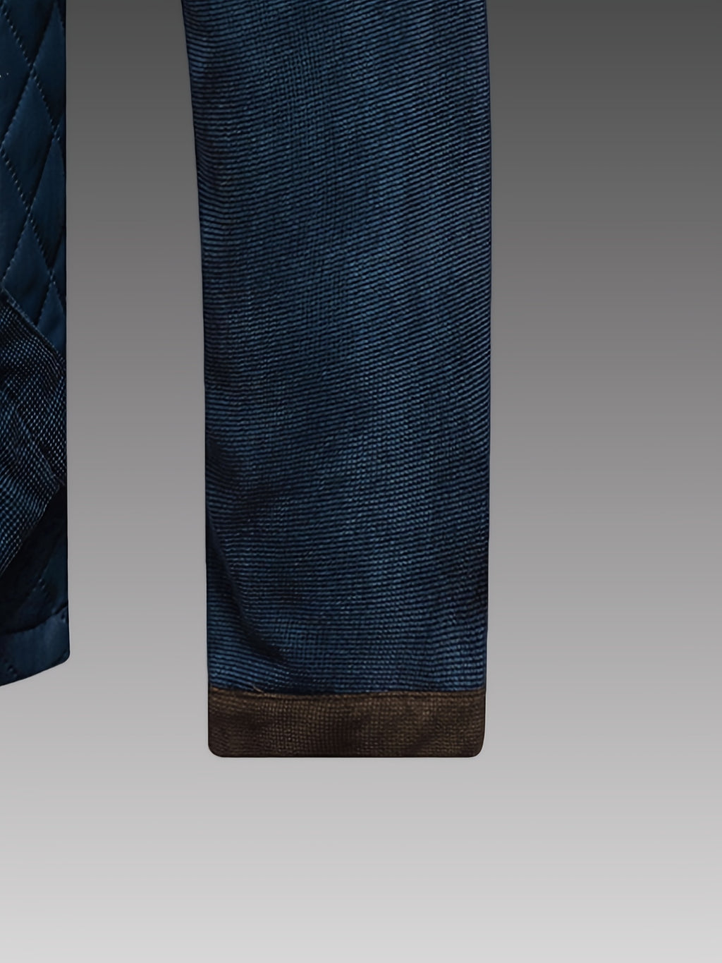 Veste matelassée pour homme, patchwork, à col montant