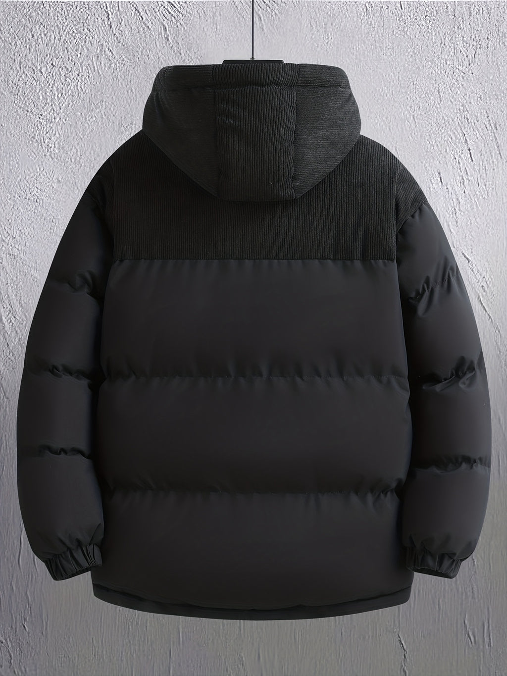 Veste pour homme, capuche amovible, bleu clair