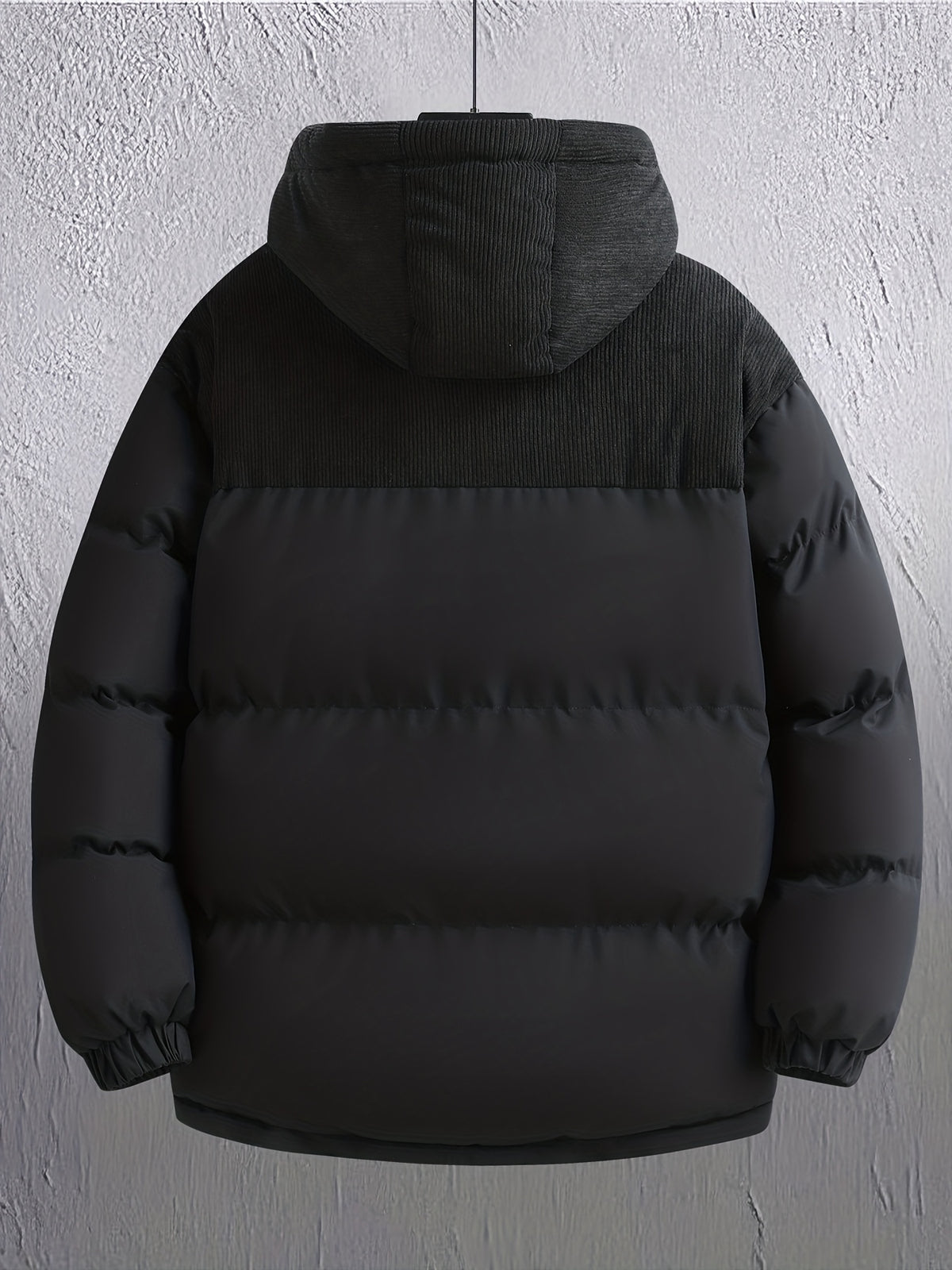 Veste pour homme, capuche amovible, bleu clair