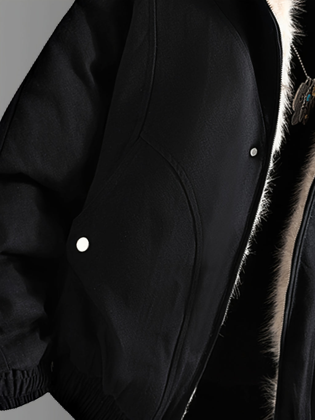 Veste, à capuche, beige, poche, photo 11