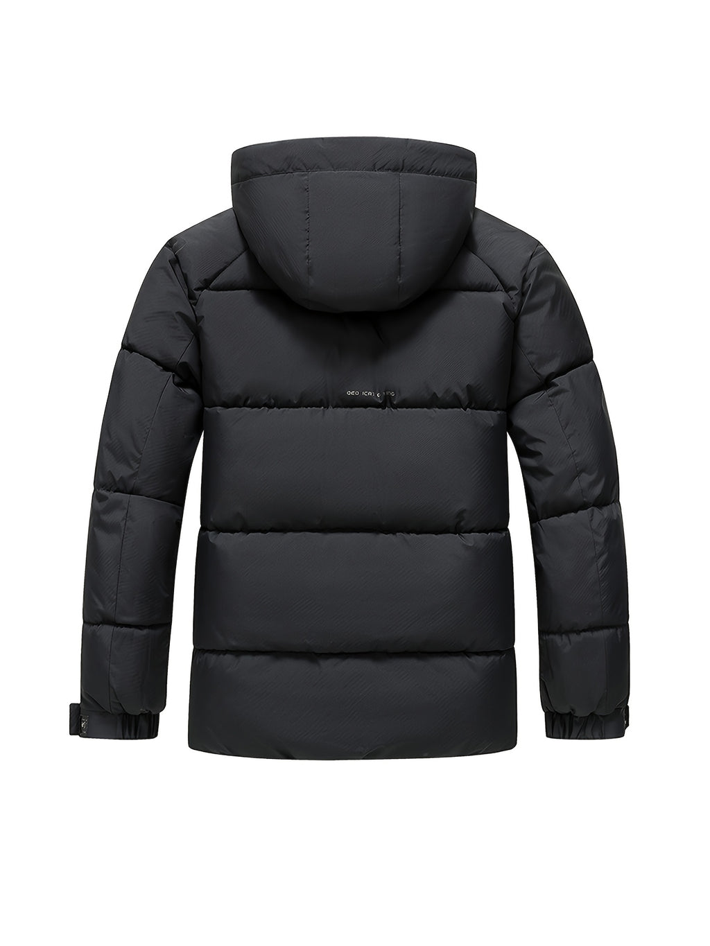 Manteau matelassé pour homme, à capuche, vert fougère