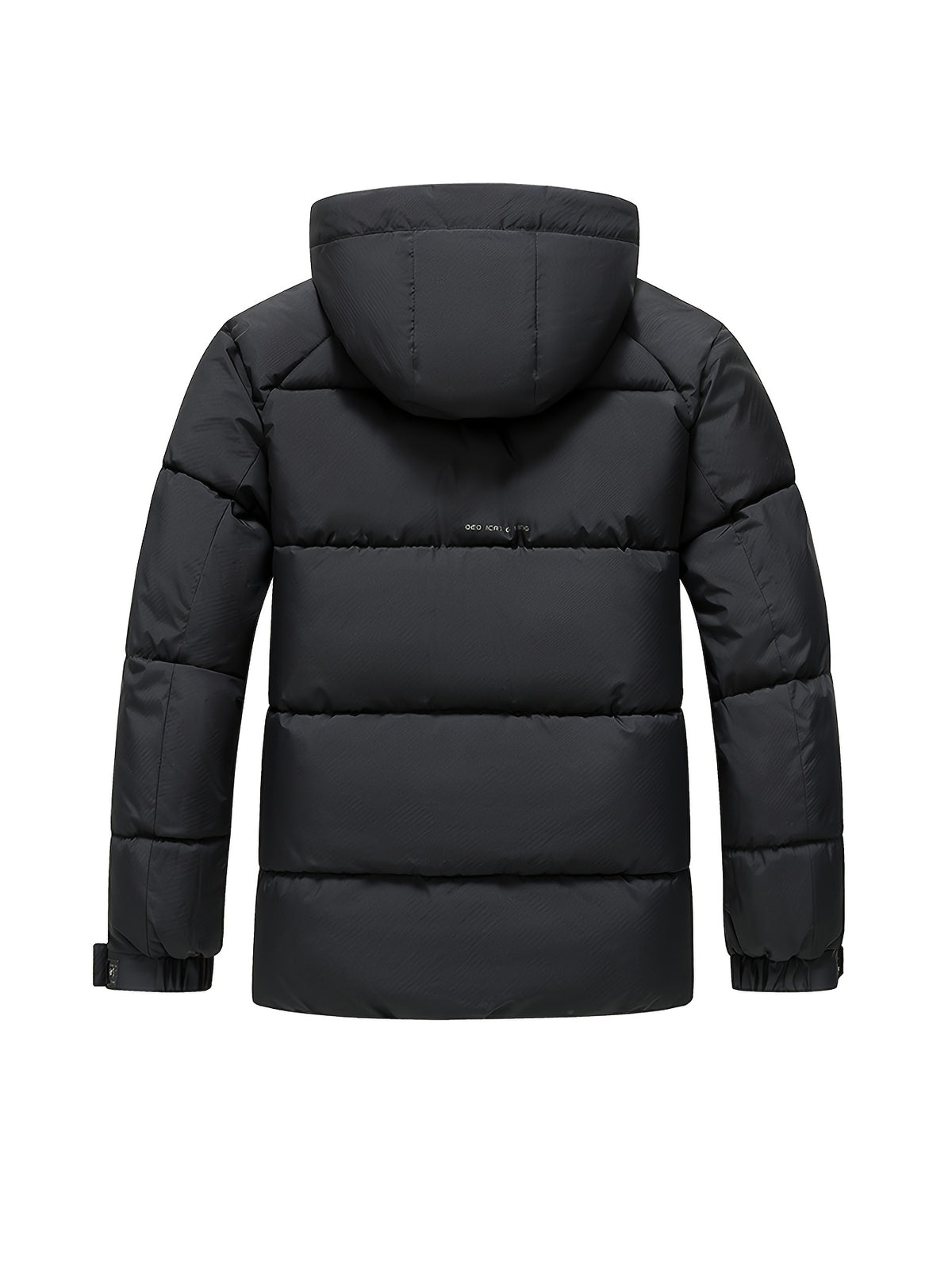 Manteau matelassé pour homme, à capuche, vert fougère