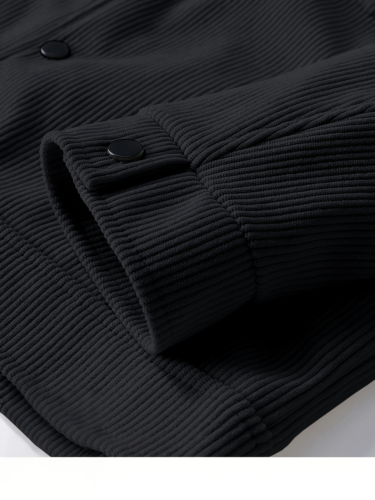 Veste pour homme, velours côtelé, à revers