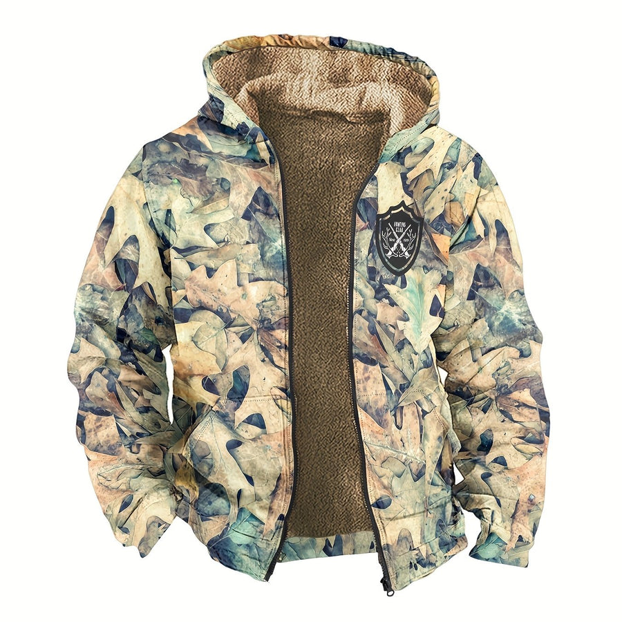 Manteau, polaire, à capuche, coloris gris ardoise