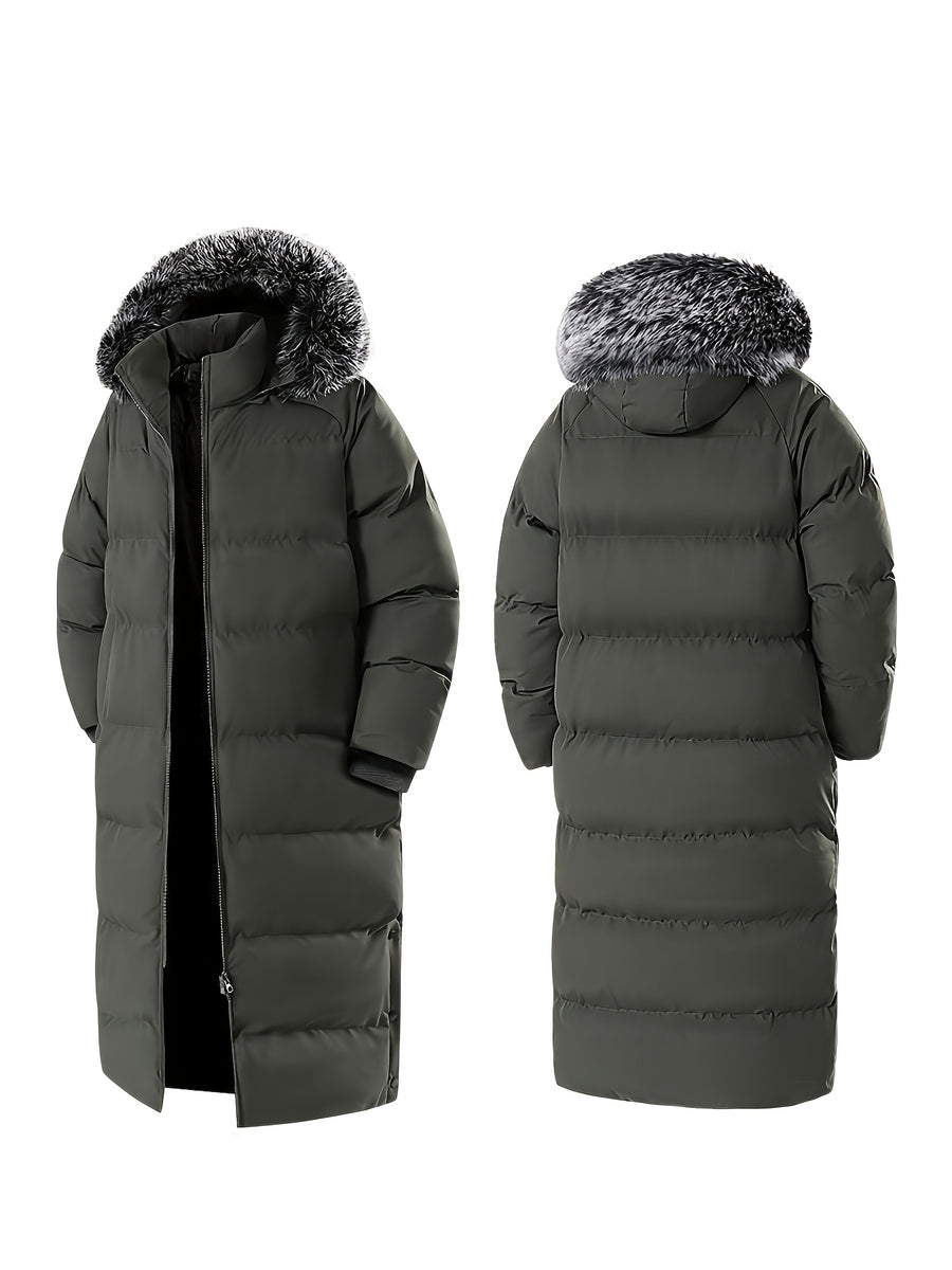 Manteau long, coupe-vent, à capuche, photo 14