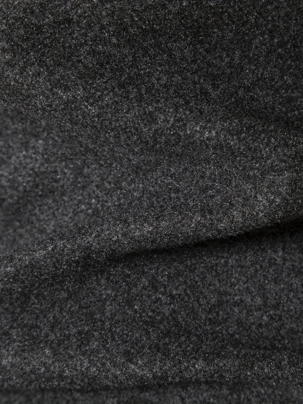 Manteau, tweed, à revers, gris foncé, détail du vêtement