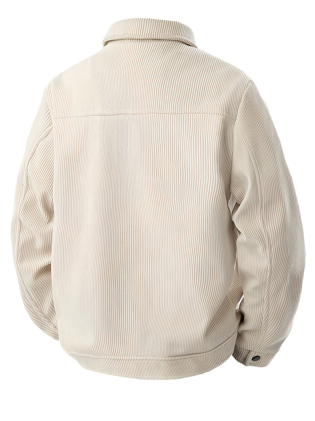 Veste pour homme, velours côtelé, à revers