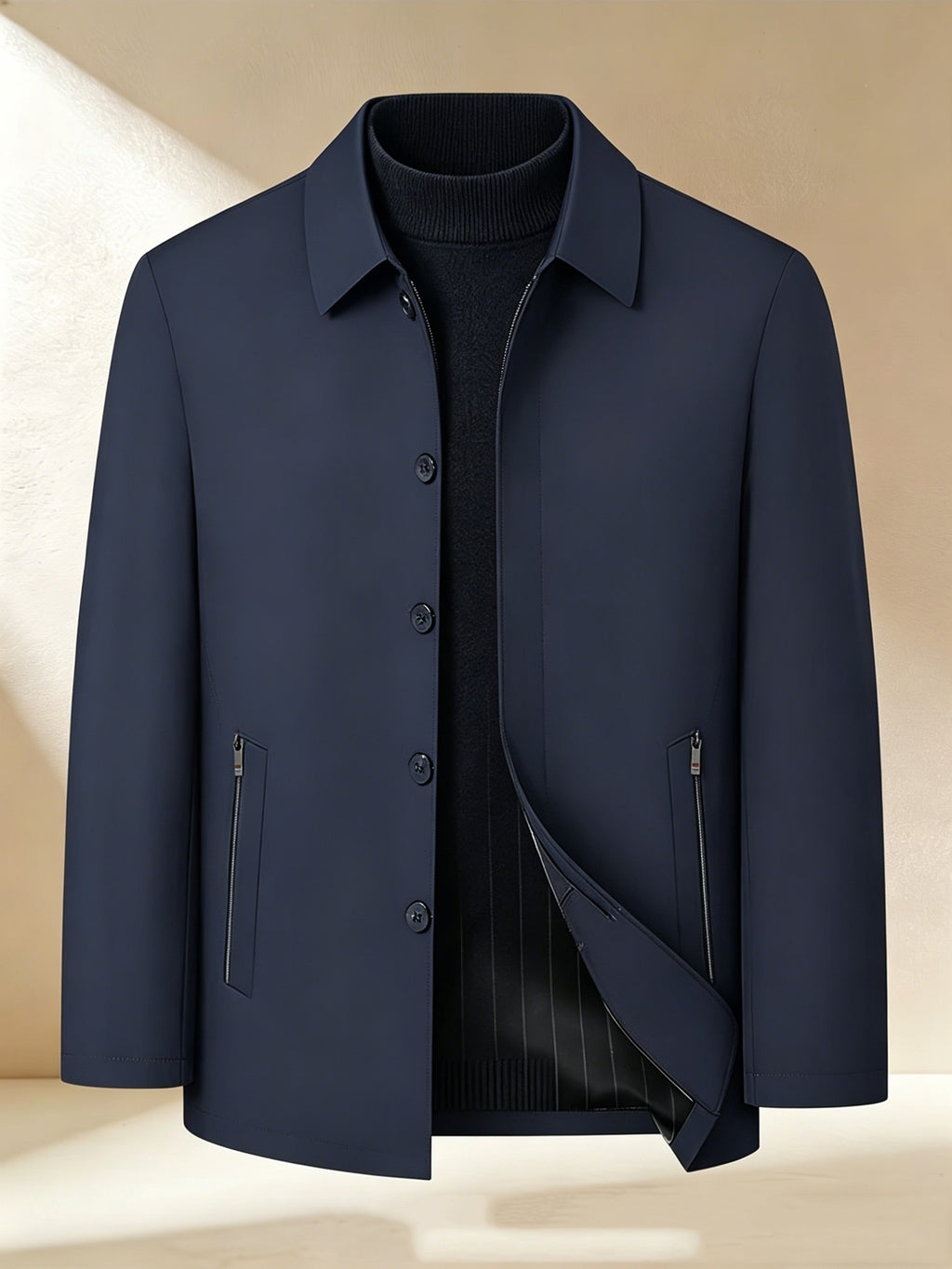 Veste pour homme, à revers, modele 11