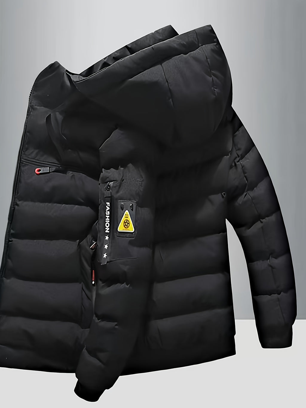 Veste pour homme, grandes tailles, à capuche, bleu marine