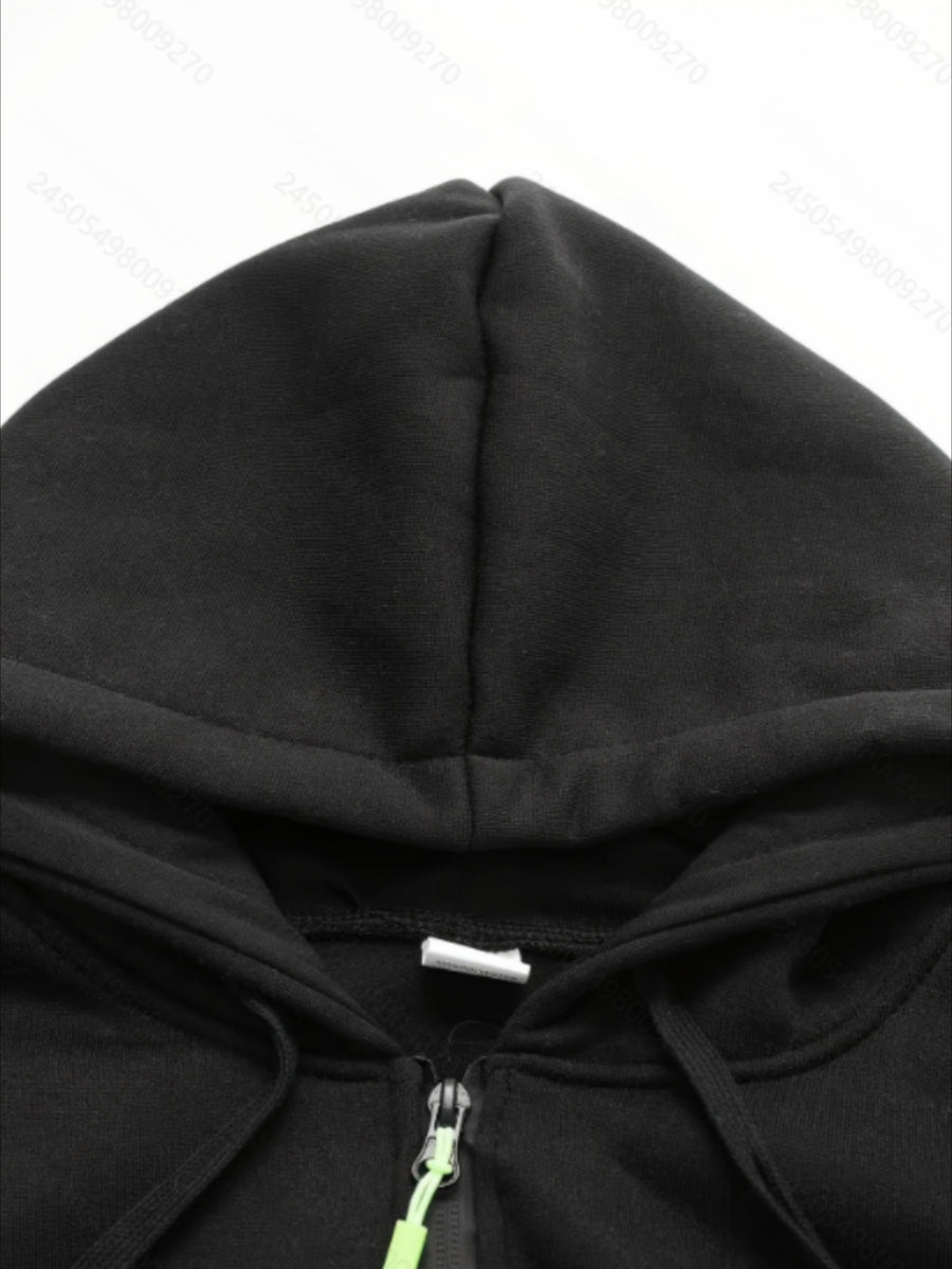 Veste, à capuche, couleur marine, photo 21