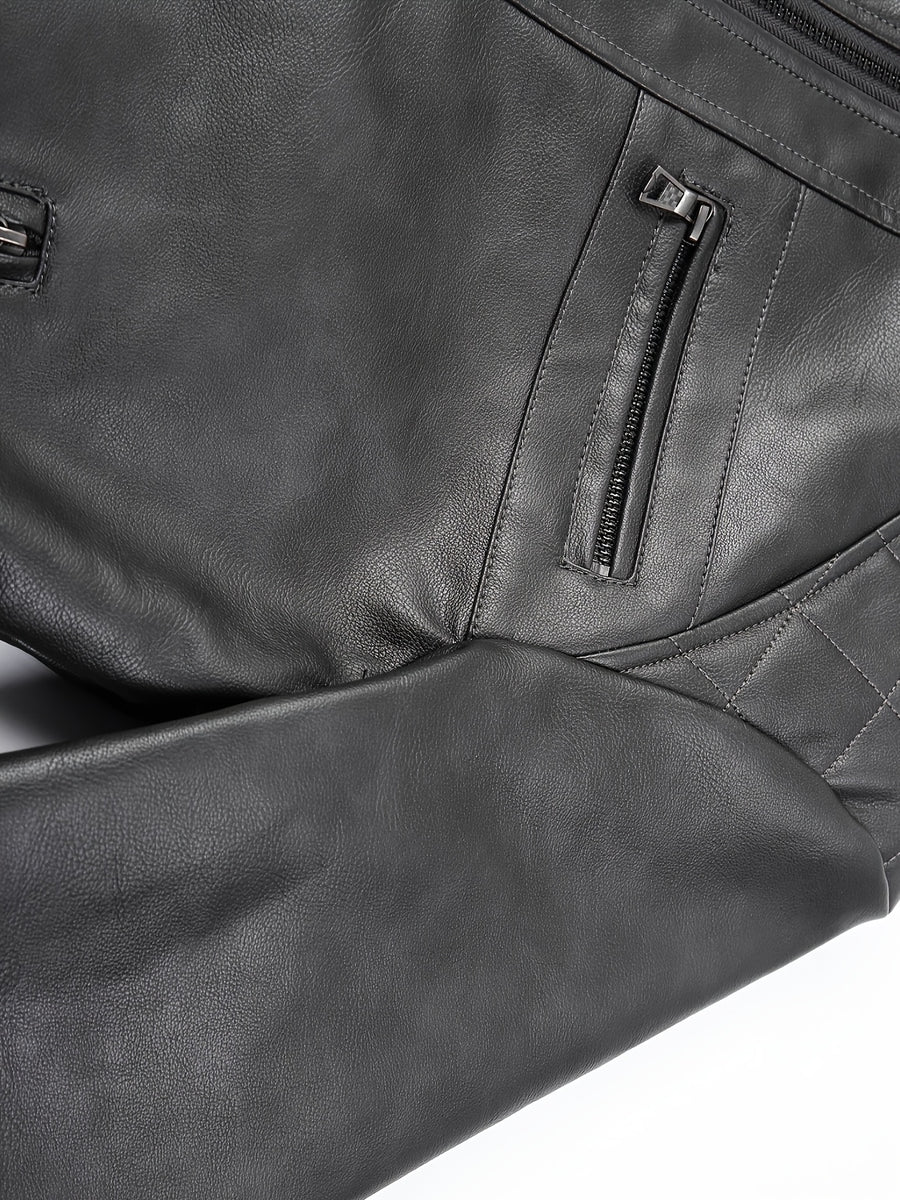 Veste en cuir PU de haute qualité, tailles américaines, parfaite pour un usage quotidien et en extérieur au printemps et en automne, photo 22