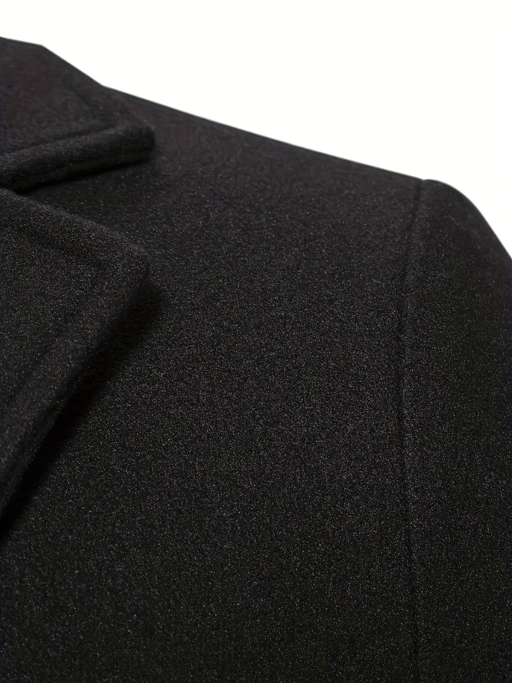 Manteau, polaire, à revers, détail du vêtement