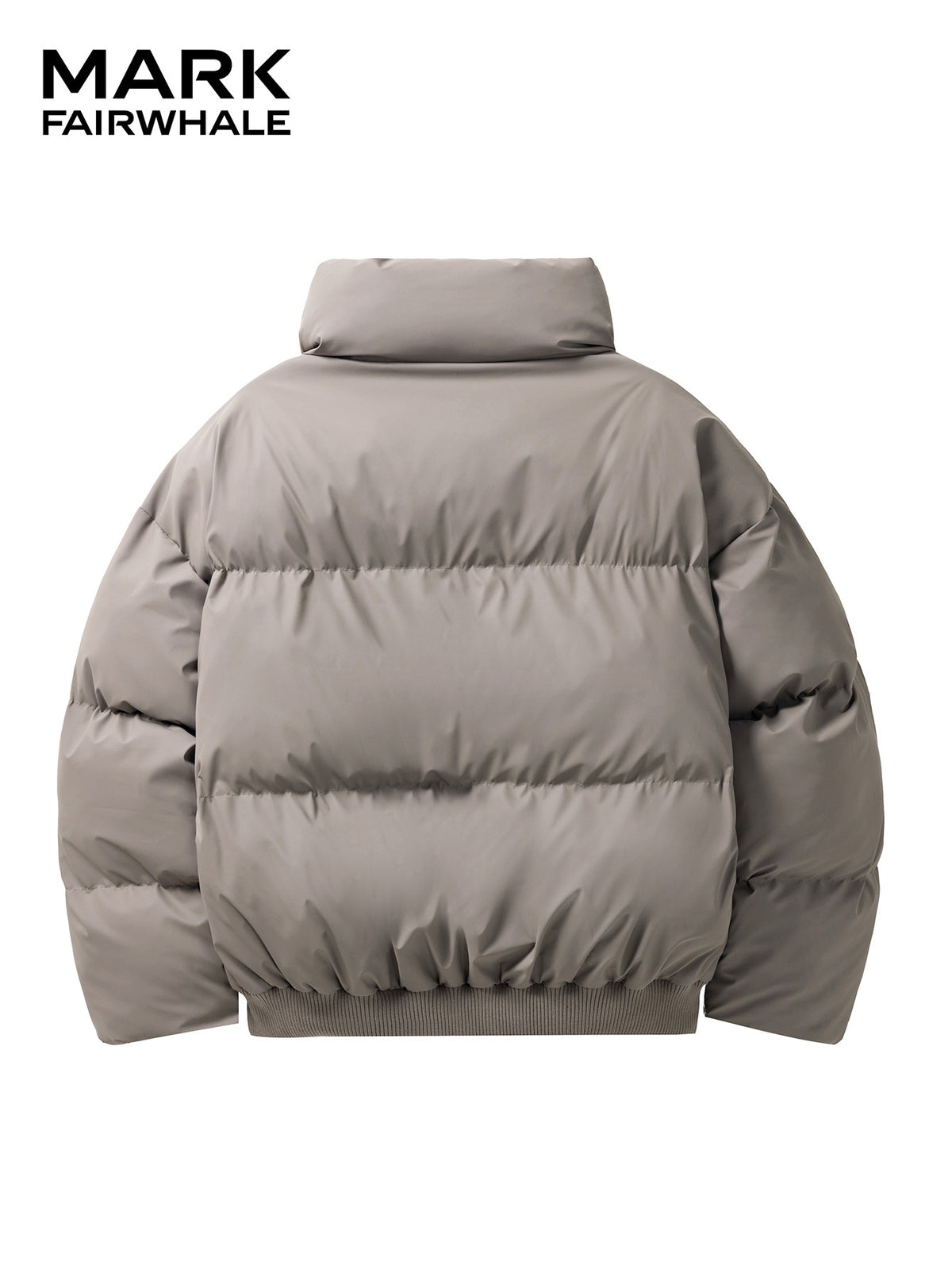 Veste matelassée pour homme, coupe-vent, à revers, noir