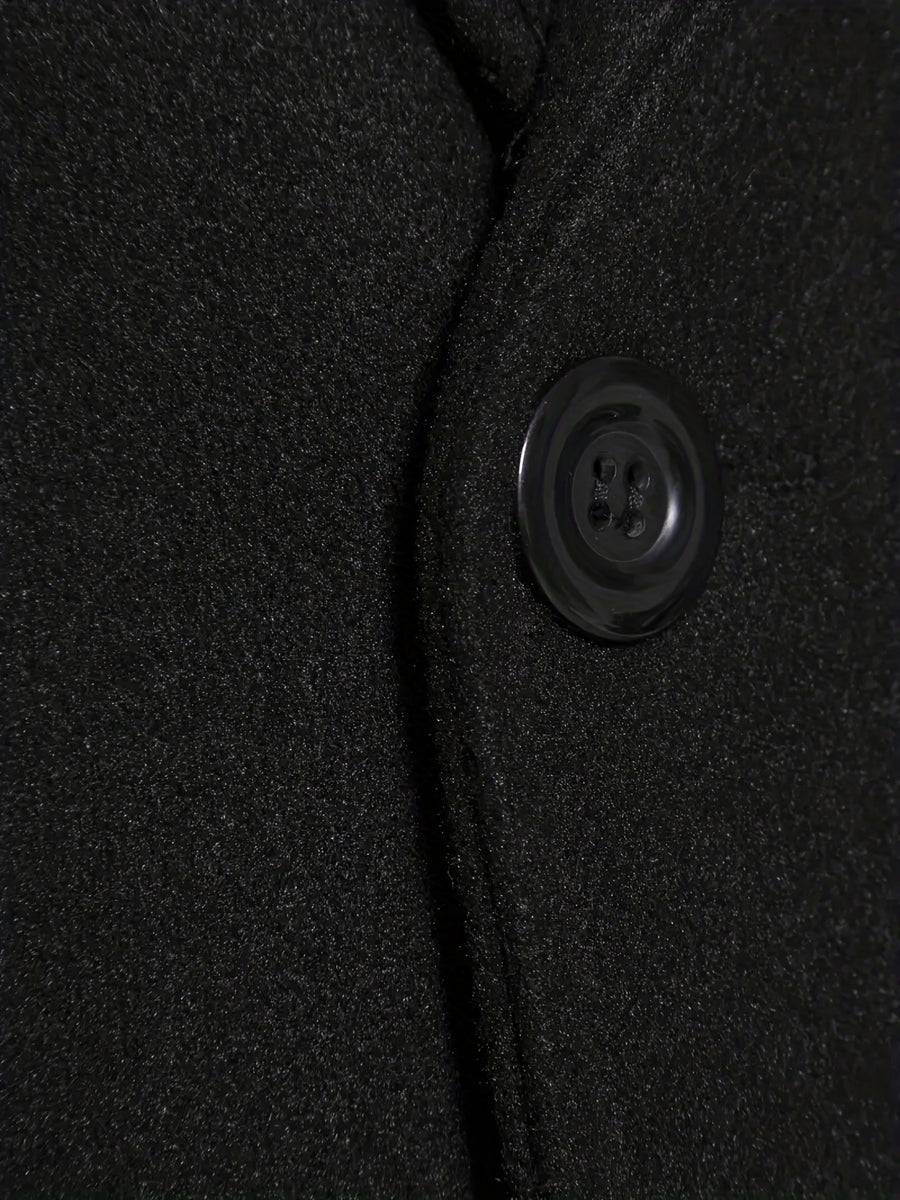 Manteau, polaire, à revers, détail du vêtement