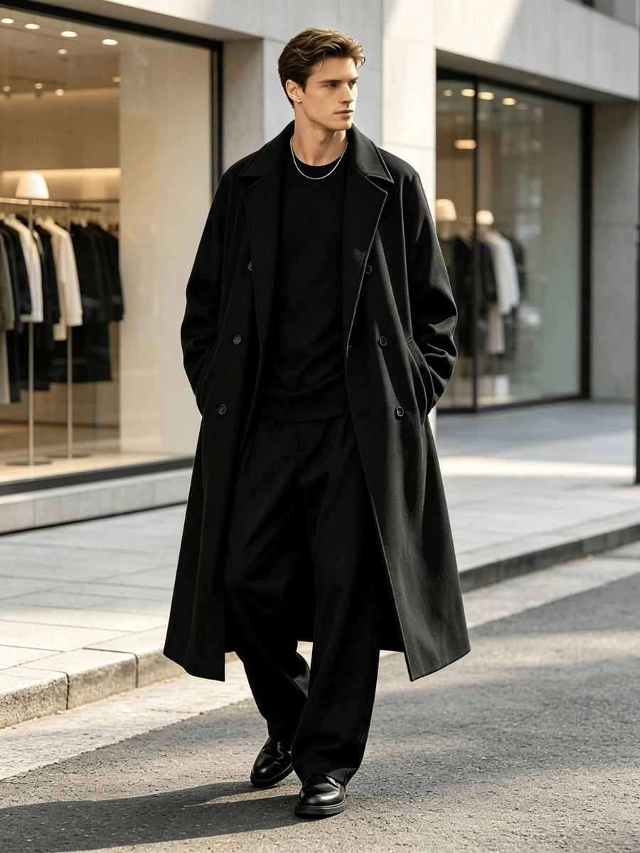 Manteau, à revers, modele 5, détail du vêtement