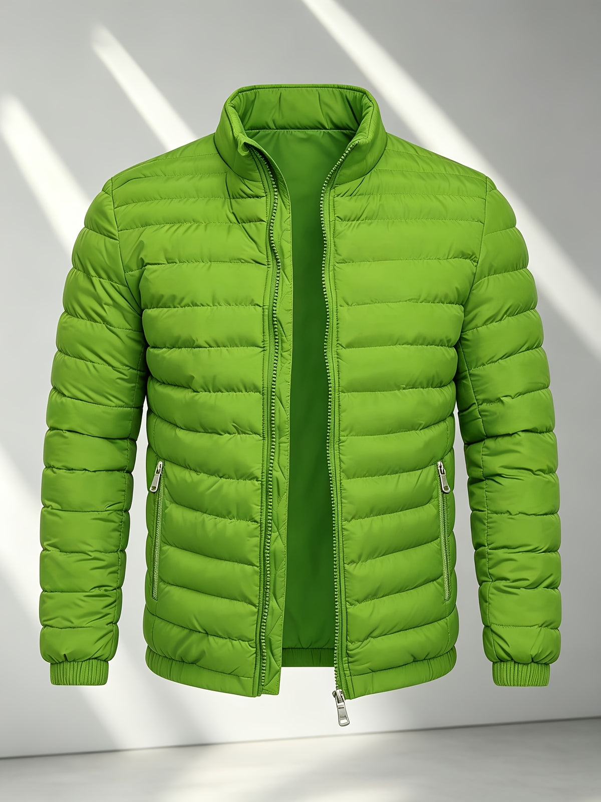 Veste pour homme, coupe-vent, à col montant