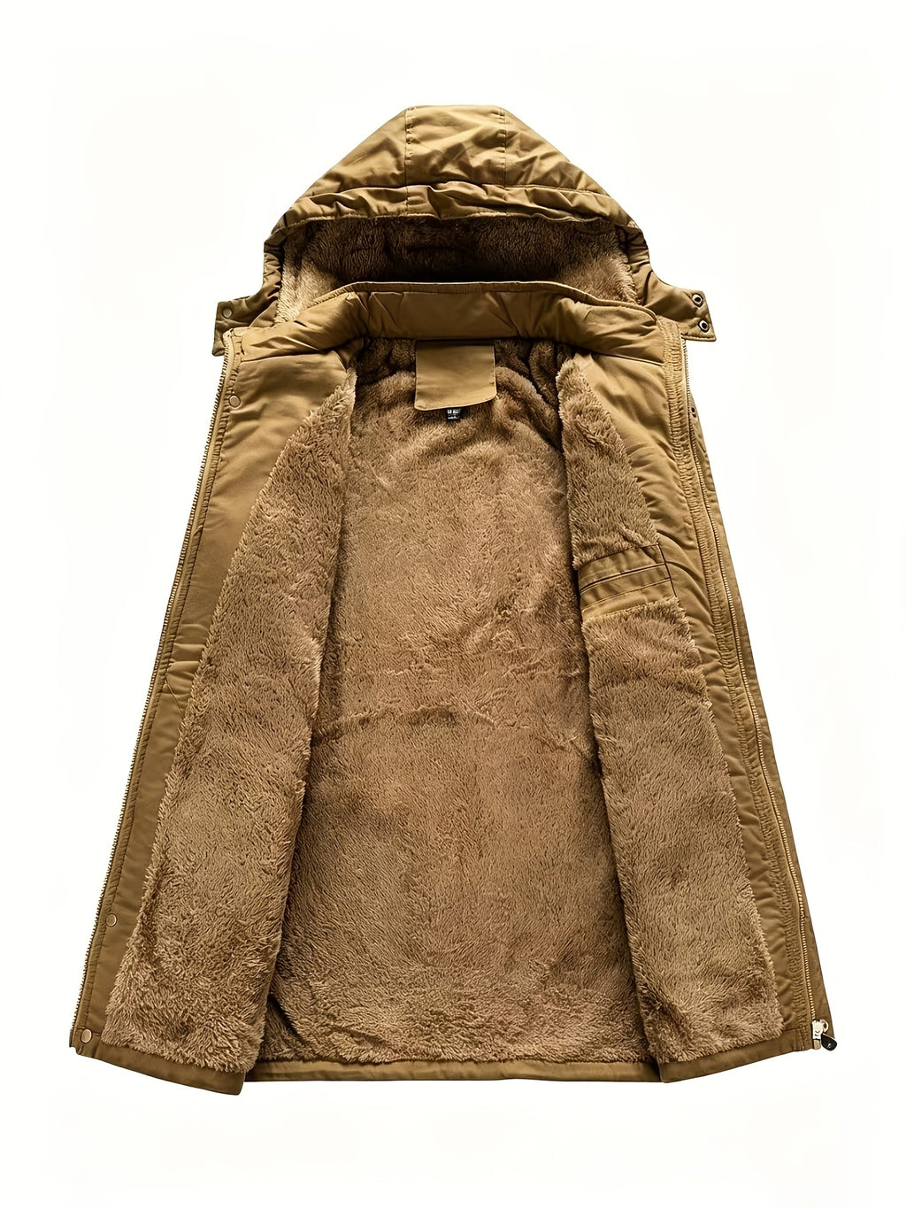 Veste matelassée pour homme, à capuche, black-q