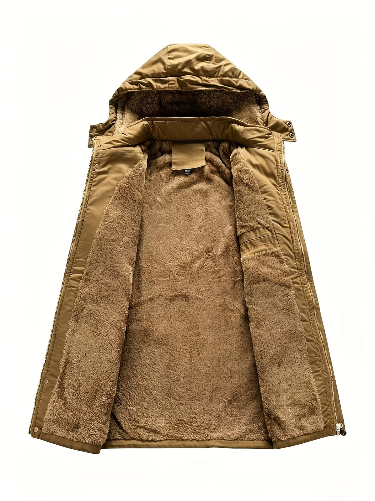 Veste matelassée pour homme, à capuche, black-q