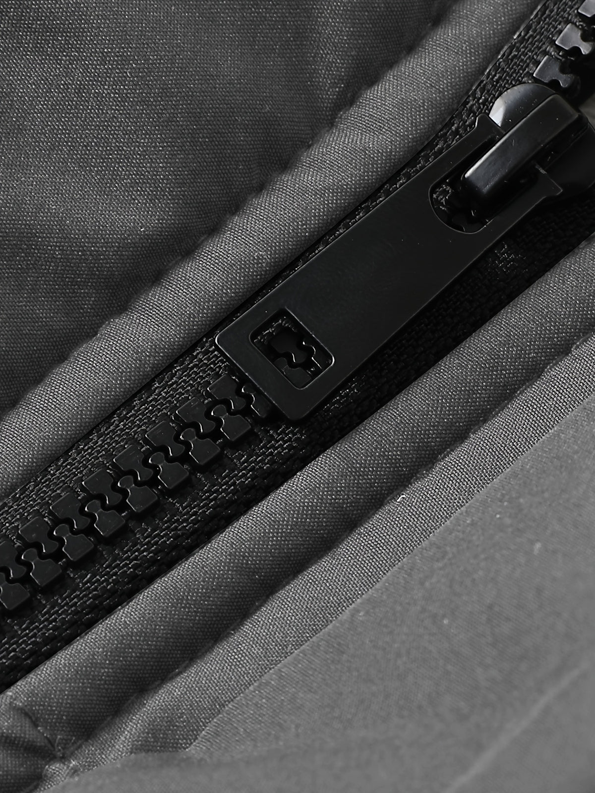 Veste long pour homme, polaire, à capuche, gris