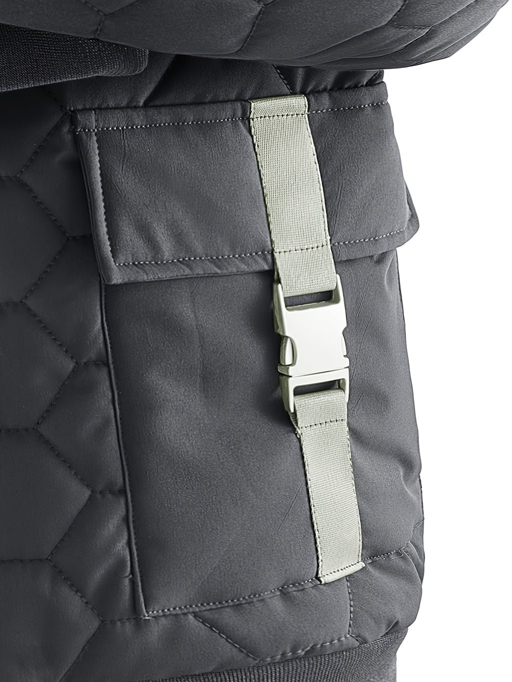 Veste matelassée pour homme, coupe-vent, à revers