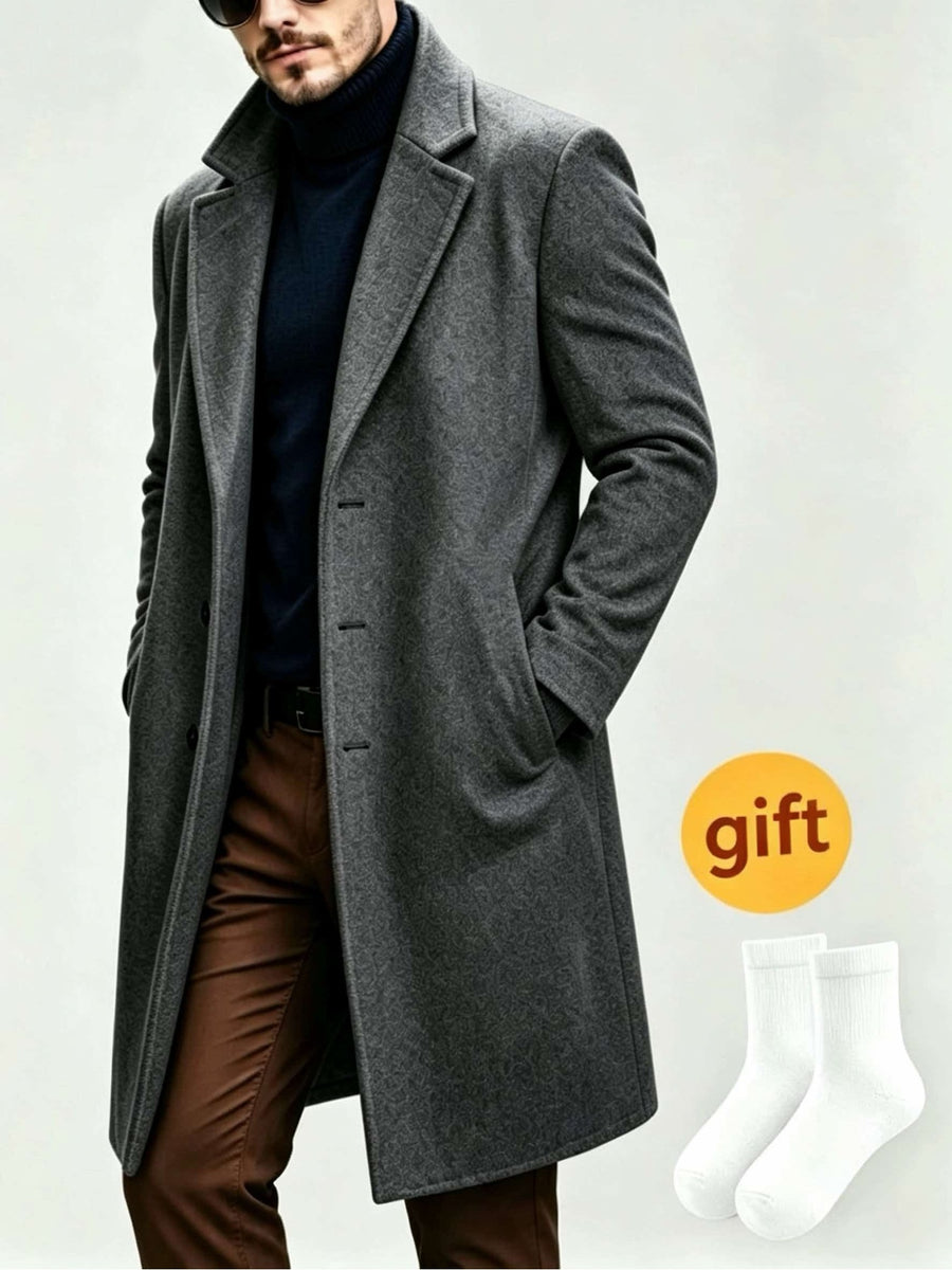 Trench, grandes tailles, à revers, gris clair, photo 18