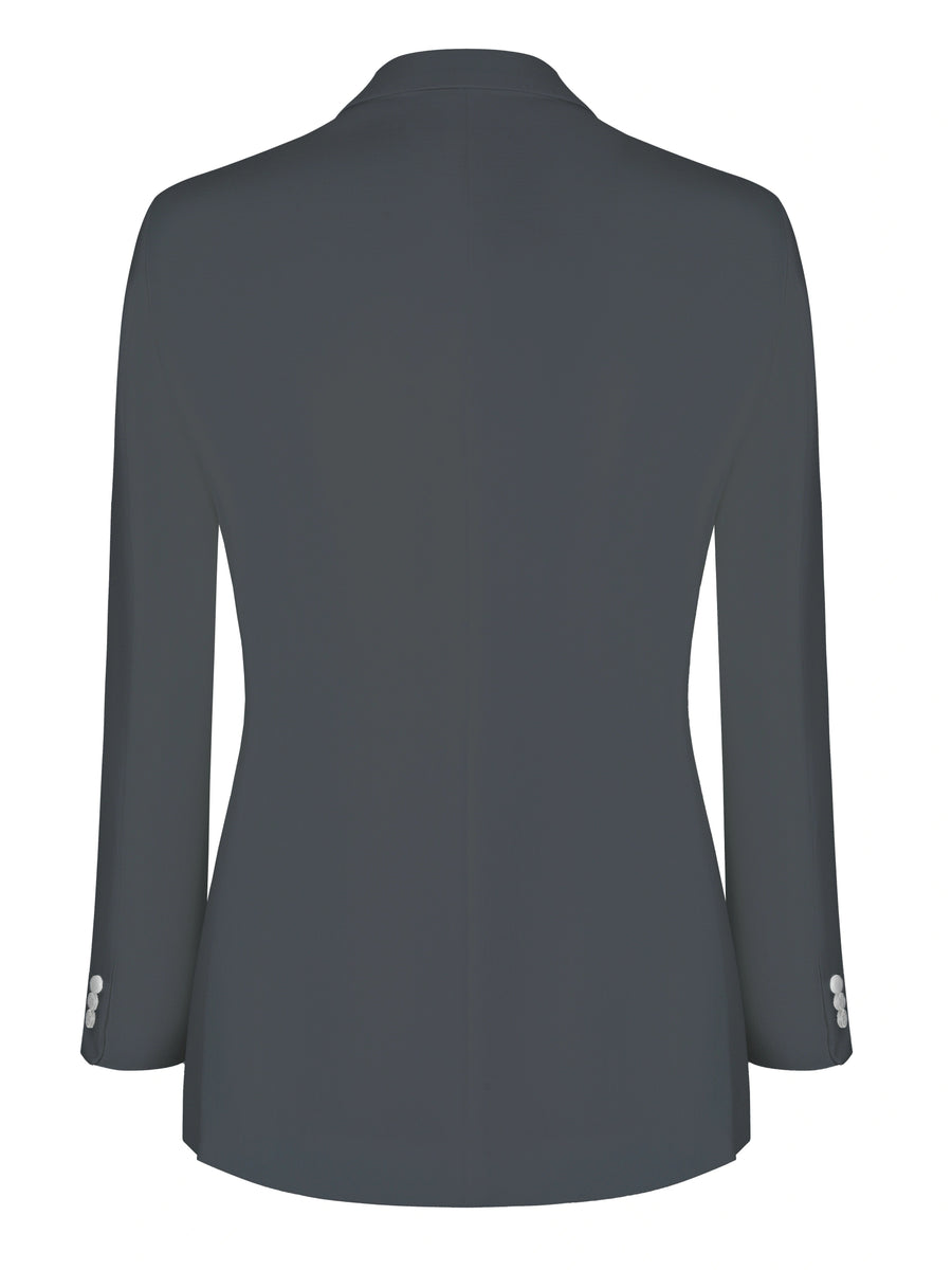 Manteau, à revers, laiteux, photo 17