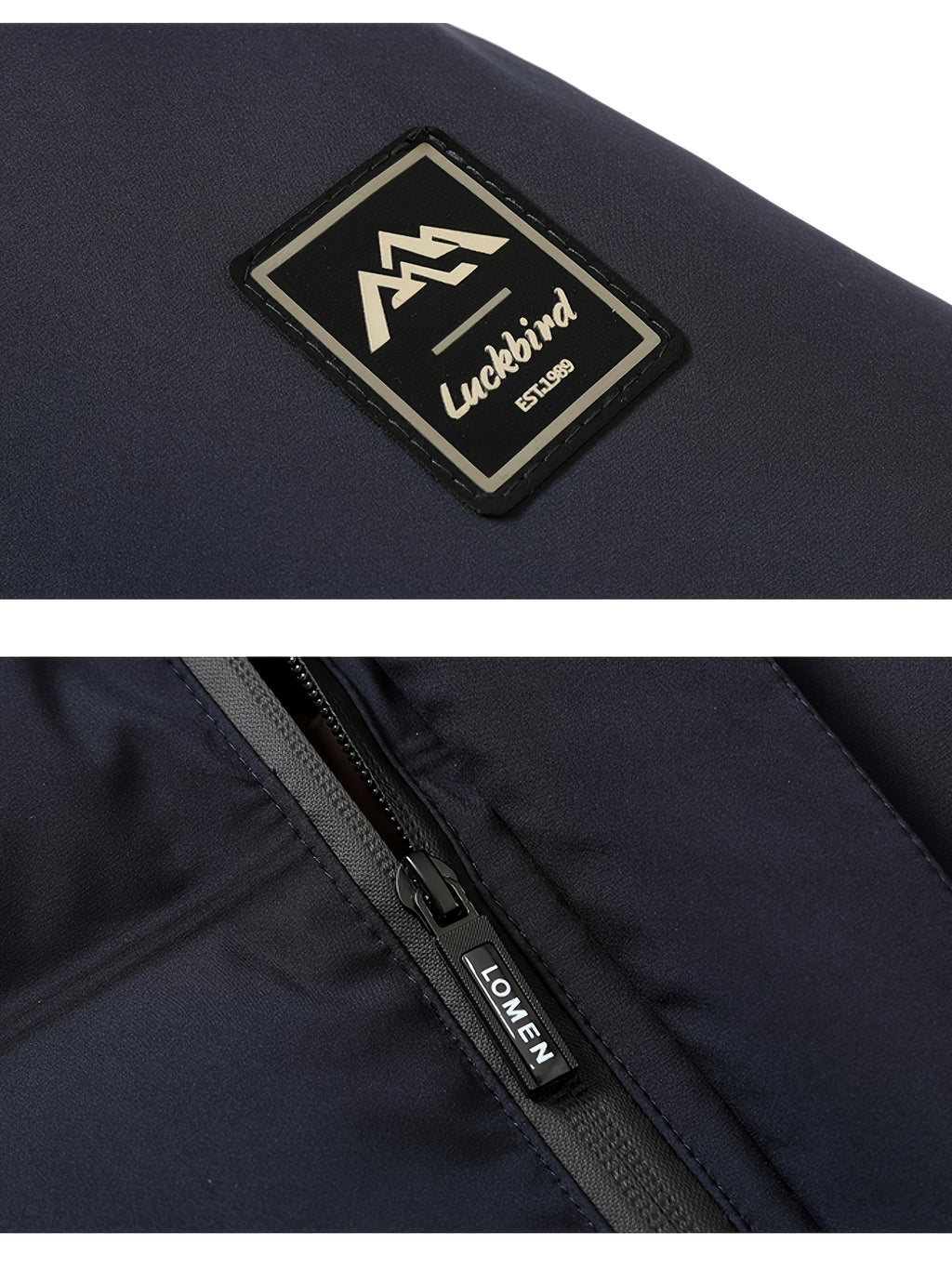 Veste pour homme, capuche amovible, rouge