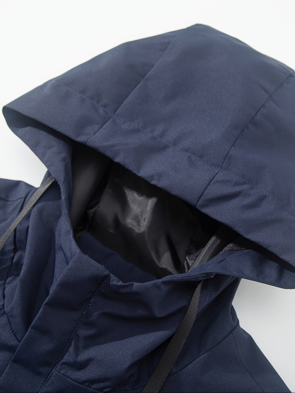 Veste long pour homme, coupe-vent, à capuche, vert clair