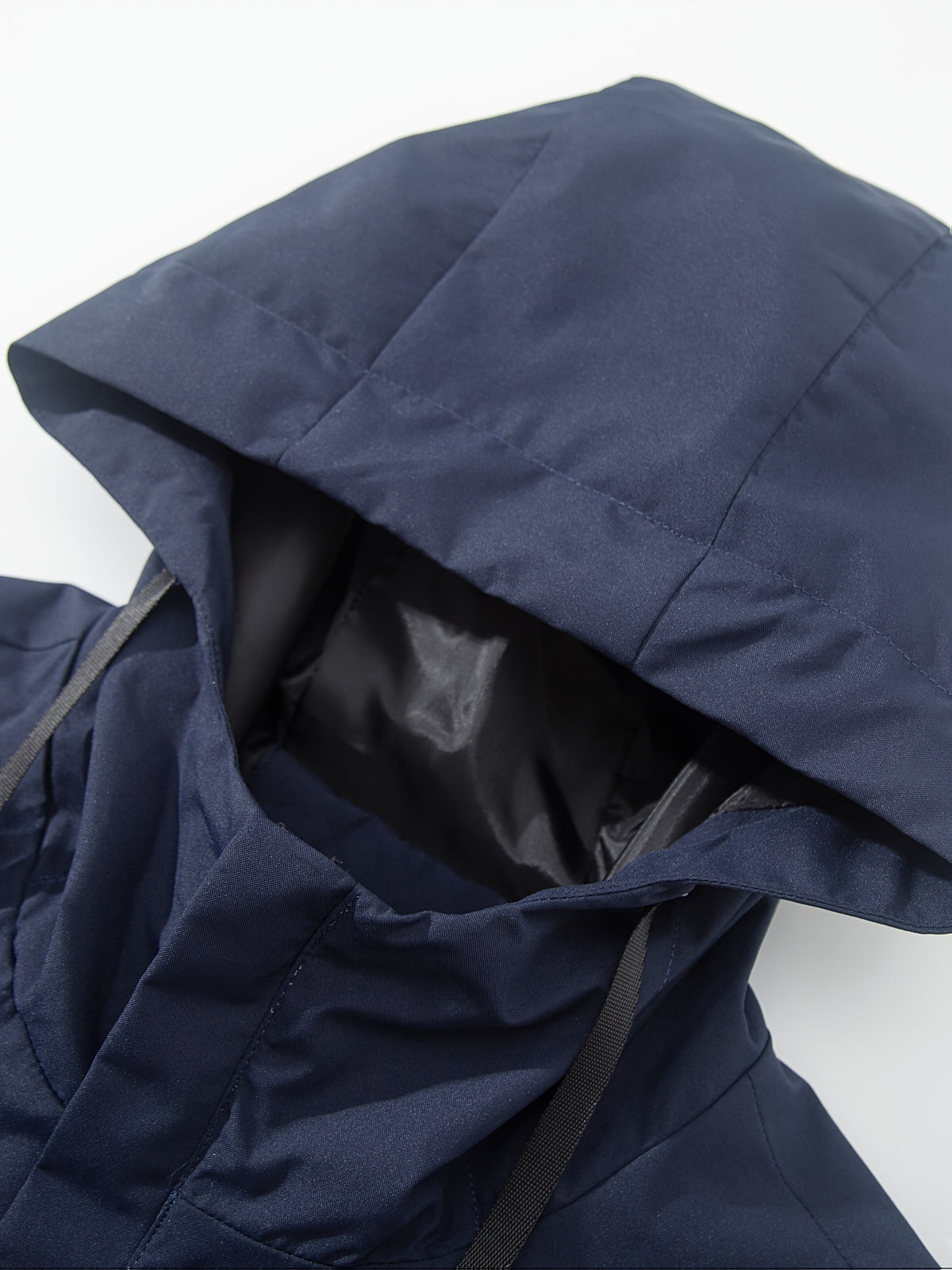 Veste long pour homme, coupe-vent, à capuche, vert clair