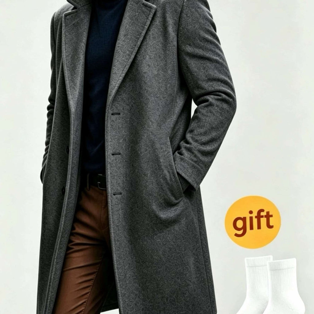 Trench, grandes tailles, à revers, gris clair, coloris gris foncé