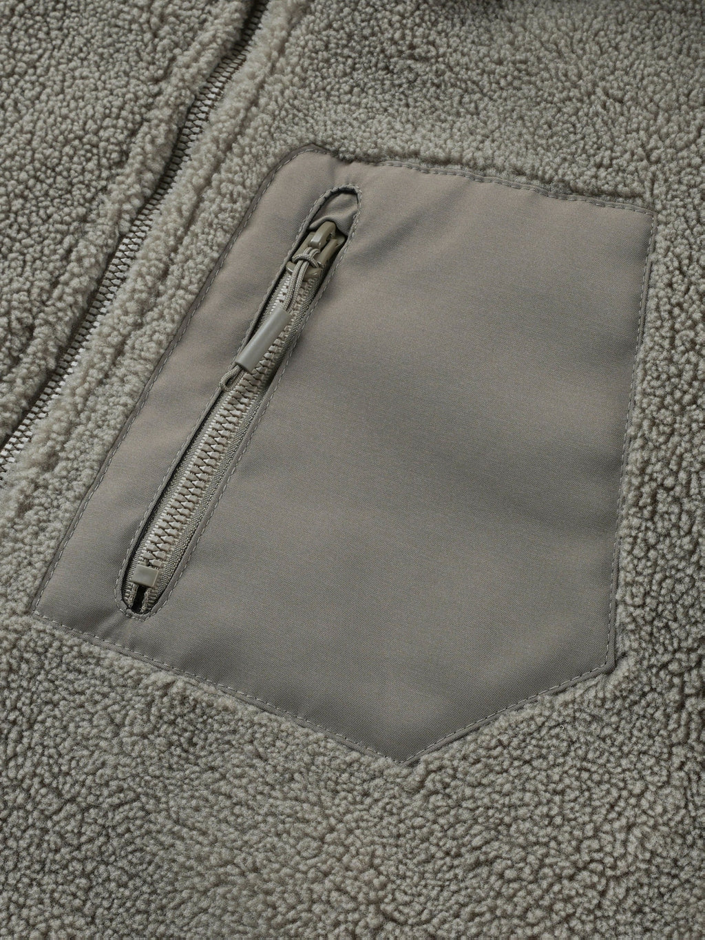 Veste long pour homme, polaire