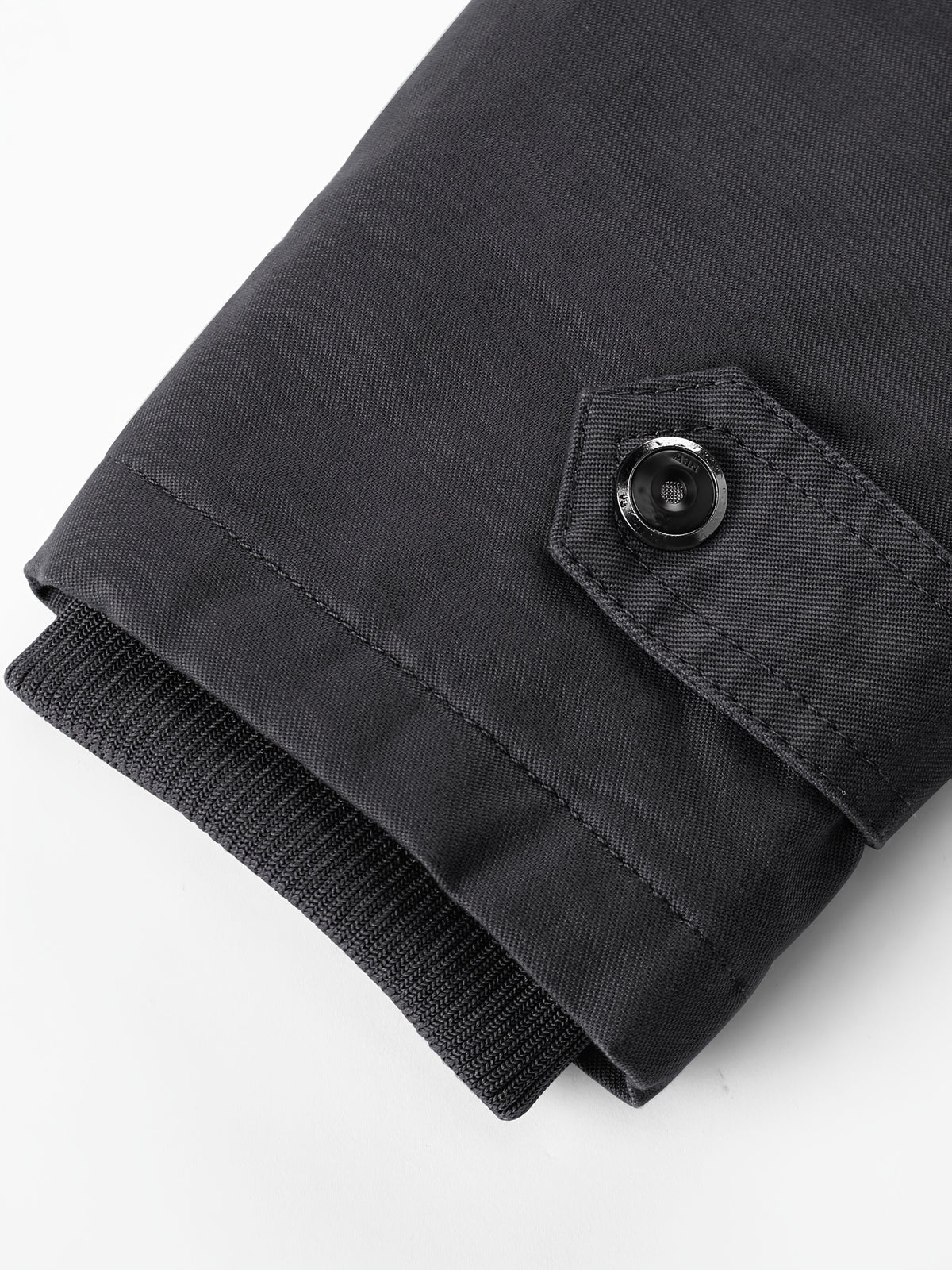 Veste mi-long pour homme, capuche amovible