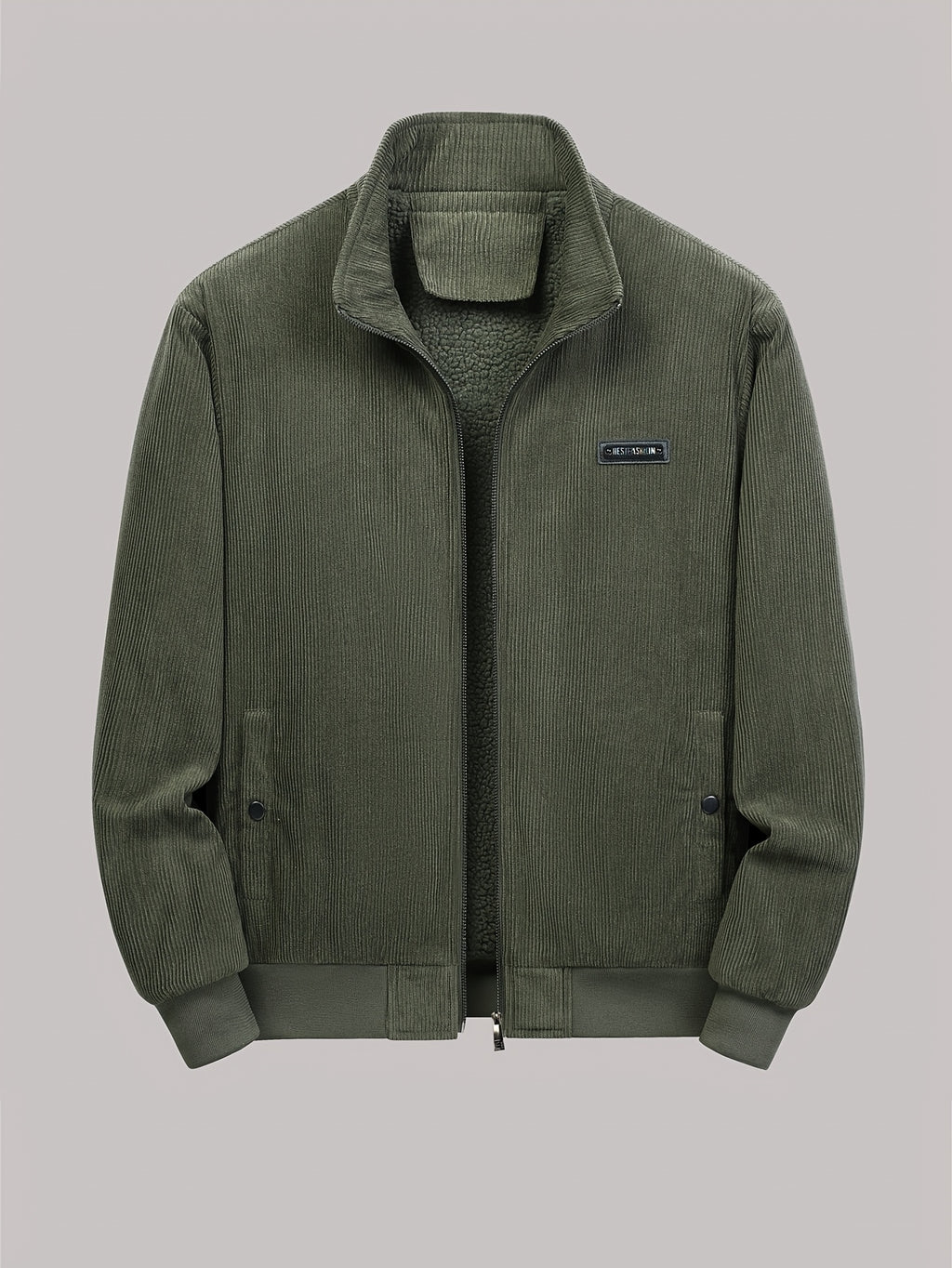 Veste pour homme, coupe-vent, à col montant, modele 2
